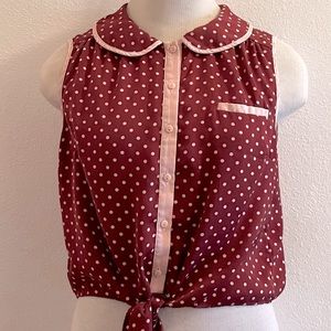 Vintage Forever21 Button-up Blouse